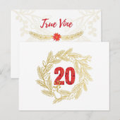 Carte Postale Jour 20 | Noms De Jésus | L'avènement de la Vigne (Devant / Derrière)