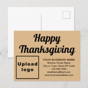 Carte postale Jour Brown Jour De Jours De Thanksgi