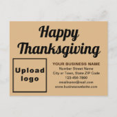 Carte postale Jour Brown Jour De Jours De Thanksgi (Devant)