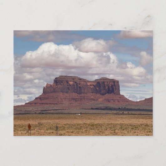 Carte Postale Jour. Capture d'écran de Monument Valley. (Devant)