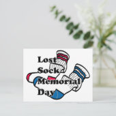 Carte Postale Jour commémoratif de Lost Sock (Debout devant)