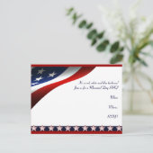 Carte Postale Jour commémoratif du drapeau des étoiles et des ra (Debout devant)