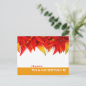 Carte postale Jour d'Action de grâce (Debout devant)