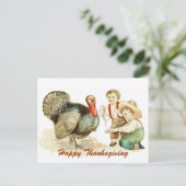 Carte postale Jour d'Action de grâce (Debout devant)