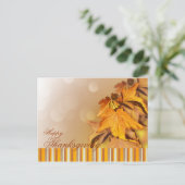 Carte postale Jour d'Action de grâce (Debout devant)