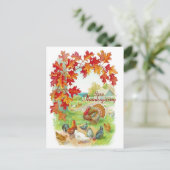 Carte postale Jour d'Action de grâce (Debout devant)