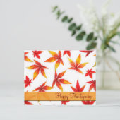 Carte postale Jour d'Action de grâce (Debout devant)