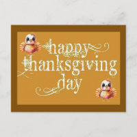 Carte postale Jour de bon thanksgiving