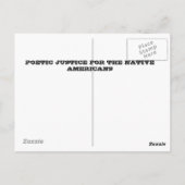 Carte Postale Jour de Christophe Colomb (Dos)