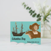 Carte Postale Jour de Columbus (Debout devant)
