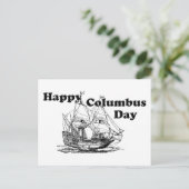 Carte Postale Jour de Columbus (Debout devant)