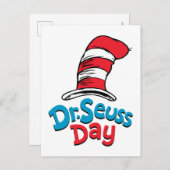 Carte Postale Jour de Dr Seuss (Devant / Derrière)