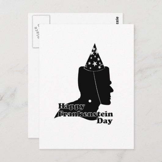 Carte Postale Jour de Frankenstein (Devant / Derrière)