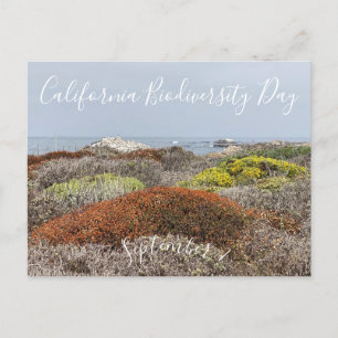 Carte Postale Jour de la biodiversité en Californie