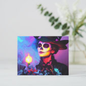 Carte Postale Jour de la femme aux couleurs mortes (Debout devant)