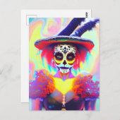 Carte Postale Jour de la femme morte (Devant / Derrière)