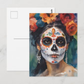 Carte postale Jour de la femme morte (Devant / Derrière)