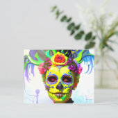 Carte Postale Jour de la femme morte (Debout devant)