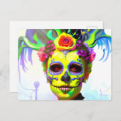 Carte Postale Jour de la femme morte (Devant / Derrière)