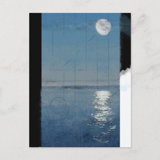 Carte Postale Jour de la Genèse 2 : Waters 2014 peinture numériq (Devant)