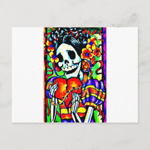 Carte Postale Jour de la La morte Calavera Catrina