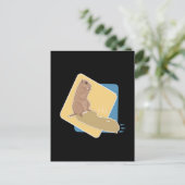 Carte Postale Jour de la marmotte (Debout devant)