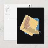 Carte Postale Jour de la marmotte (Devant / Derrière)