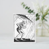 Carte Postale Jour de la pluie (Debout devant)