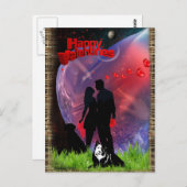 Carte Postale Jour de la romance (Devant / Derrière)