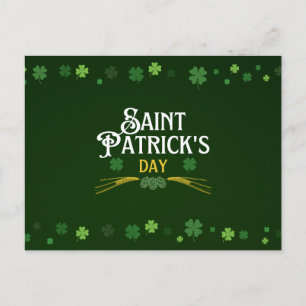 Carte Postale Jour de la Saint Patrick