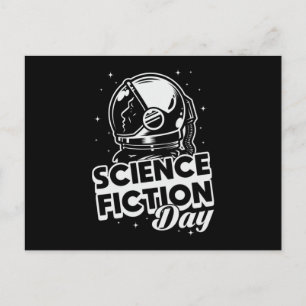 Carte Postale Jour de la science-fiction spatiale Cadeau d'étoil