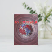 CARTE POSTALE JOUR DE LA TERRE (Debout devant)
