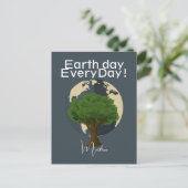 Carte Postale jour de la terre tous les jours, allez vert, Sauve (Debout devant)