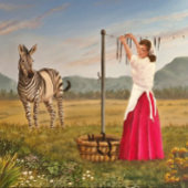 Carte postale Jour de lavage