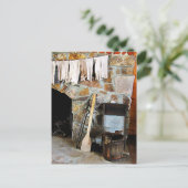 Carte Postale Jour de lavage (Debout devant)