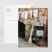 Carte Postale Jour de lavage (Devant / Derrière)