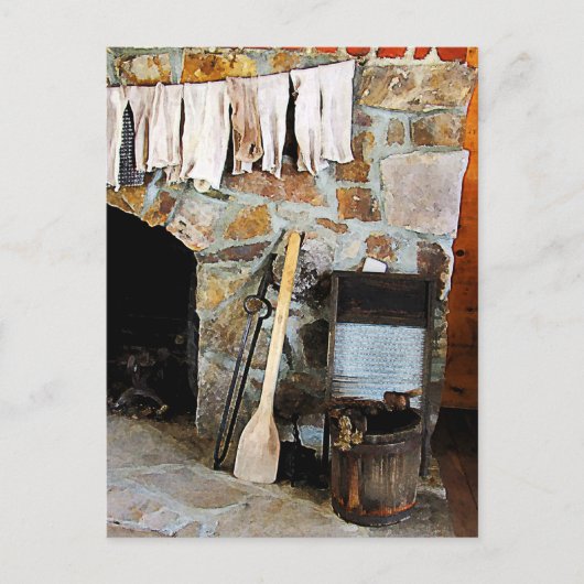 Carte Postale Jour de lavage (Devant)