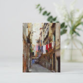 Carte Postale Jour de lavage Art (Debout devant)