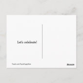 Carte Postale Jour de l'Indépendance en plein air avec Golden Re (Dos)