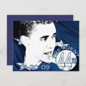 Carte Postale Jour de l'investiture (Devant / Derrière)