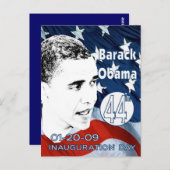 Carte Postale Jour de l'investiture (Devant / Derrière)