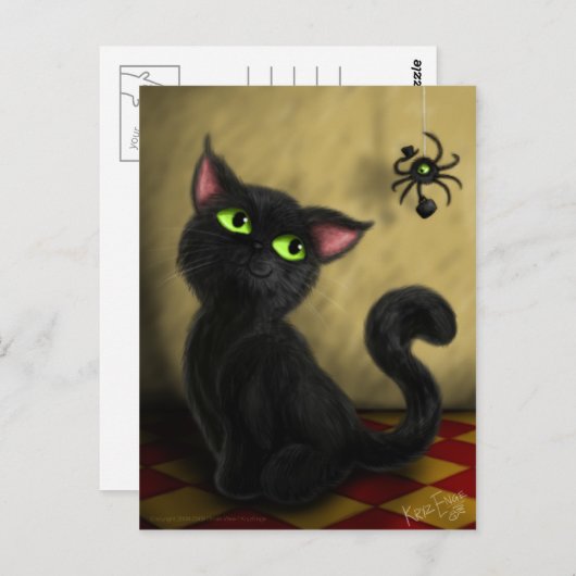 Carte Postale Jour de Noël (Devant / Derrière)