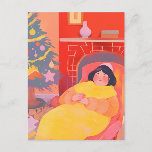 Carte Postale Jour de Noël (Devant)