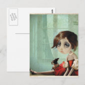 Carte Postale Jour de pluie (Devant / Derrière)