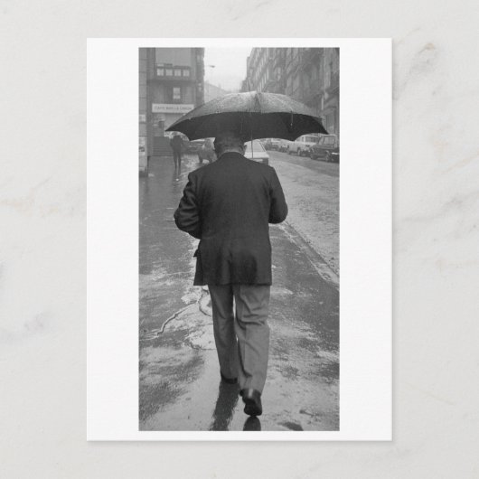 Carte Postale Jour de pluie (Devant)