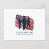 Carte Postale Jour des anciens combattants (Devant)