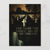 Carte Postale Jour des anciens combattants (Devant)