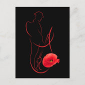 Carte Postale Jour des anciens combattants du Mémorial du soldat (Devant)