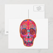 Carte Postale jour des morts (Devant / Derrière)