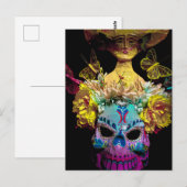 Carte Postale Jour des Morts (Devant / Derrière)